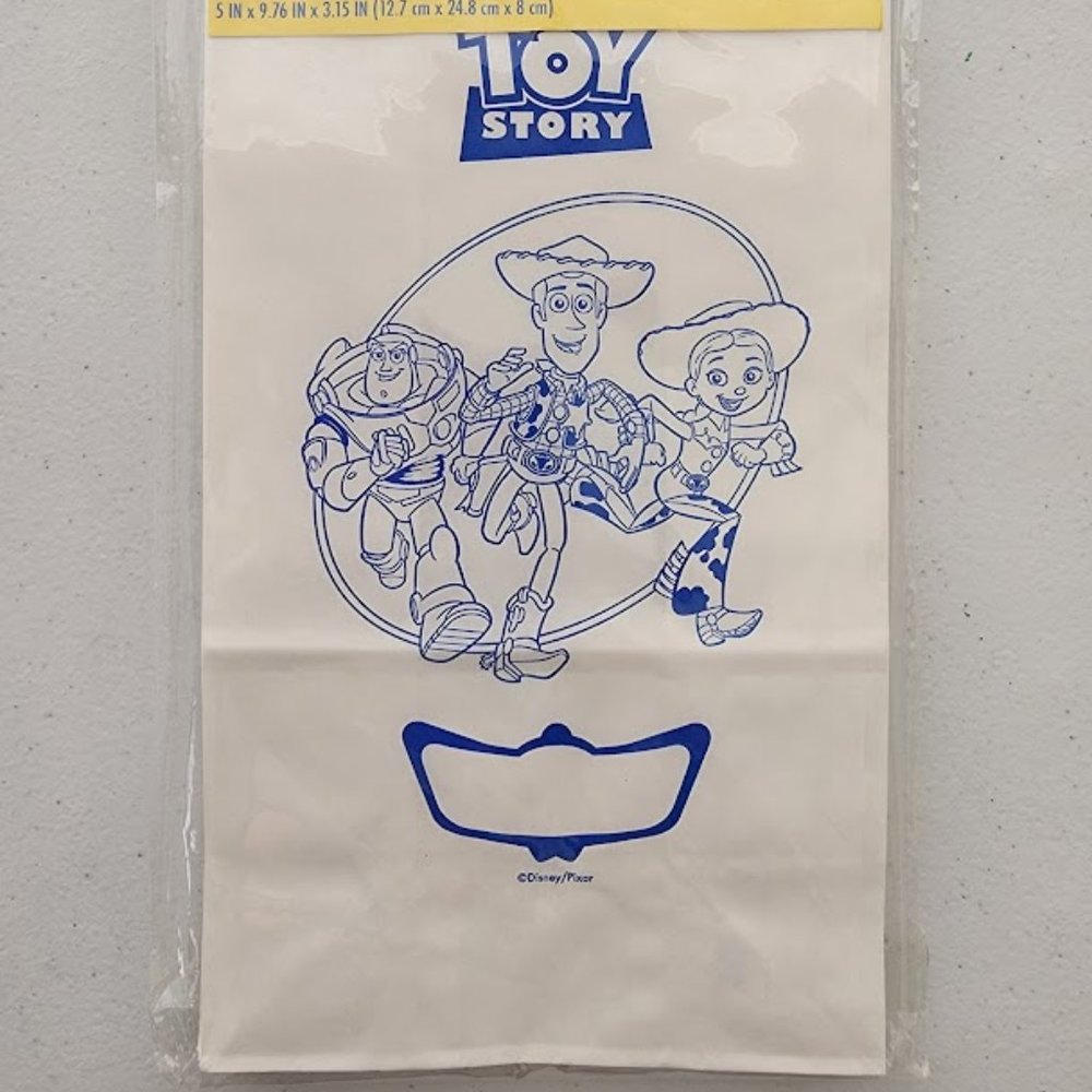 Disney/Pixar Toy Story Lunch Bags Or Party Favor Bags 20pk.